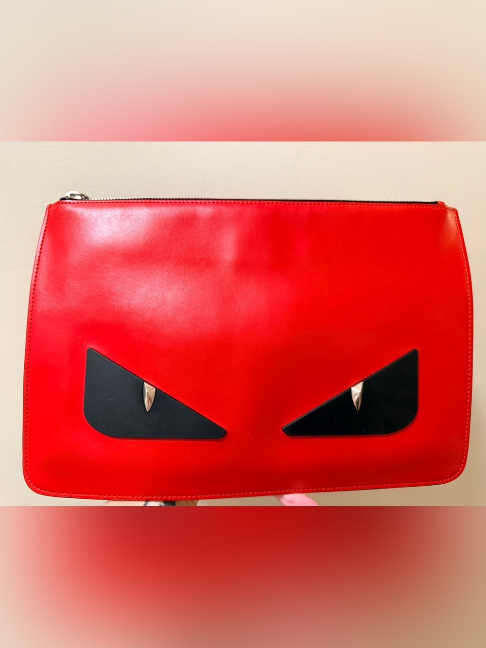 *RARE* Authentic Fendi - Monster Clutch w/ COA